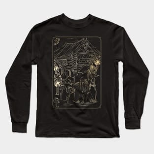 Baba Yaga - Witch Witchcraft Spells Gift Long Sleeve T-Shirt